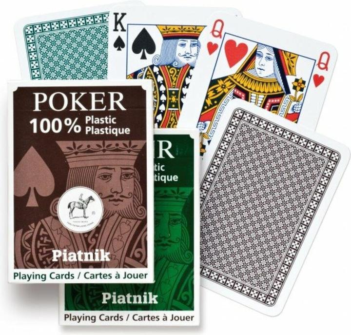 Immagine prodotto Piatnik PIA1362 - Carte da gioco: Poker - gioco singolo, economia (Inglese)