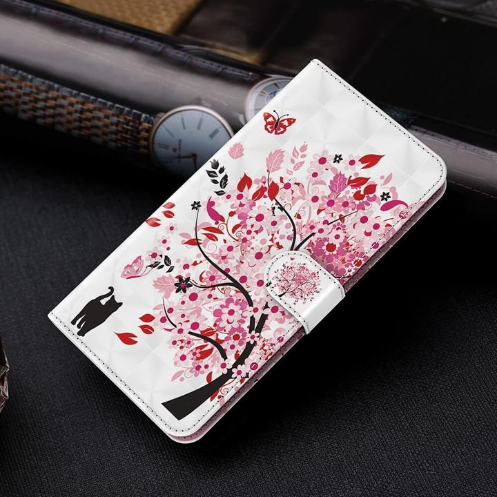 Actual product image Cover-Discount Google Pixel 8 - Case glitter effect tree pink (Google Pixel 8)
