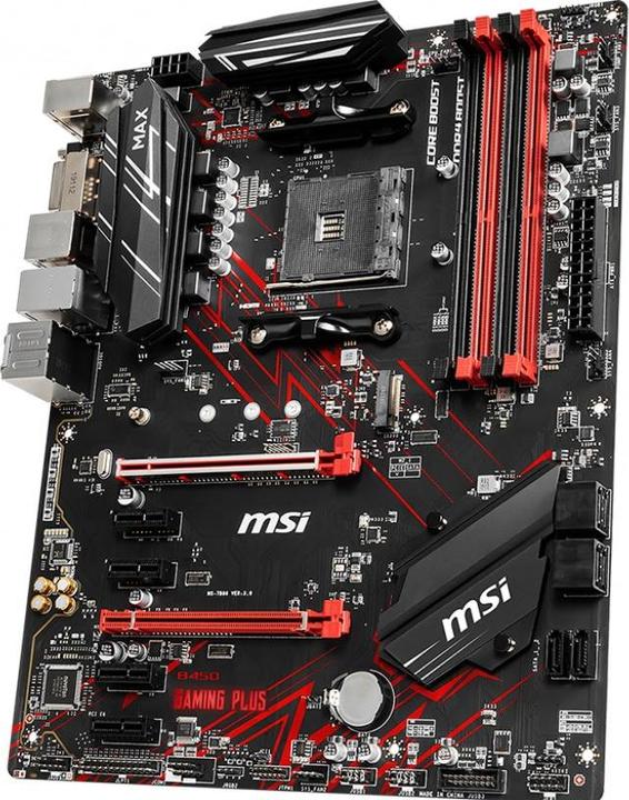 Image du produit MSI B450 Gaming Plus MAX (AM4, AMD B450, ATX)