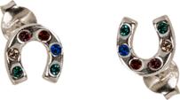 Out of the blue Ohrstecker 925 Sterling Silber, Hufeisen (925 Sterling Silber)