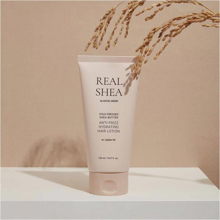 Image du produit Rated Green Lotion Capillaire Hydratante Anti-Frizz Real Shea (150 ml)