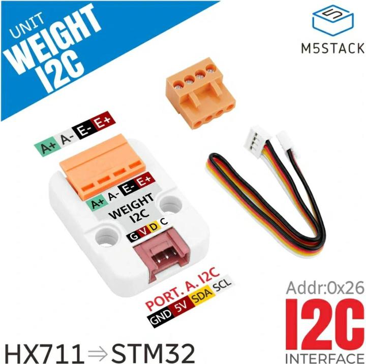 Immagine prodotto M5Stack Unità di peso I2C HX711 Sensore di pesatura
