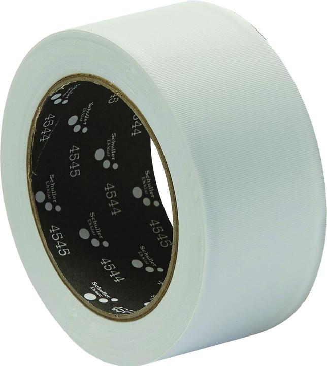 Produktbild Schuller Eh'klar SCHULLER Bauklebeband MASK Q PVC UV-beständig und quergerillt, 50 mm x 33 m weiss (50 mm)