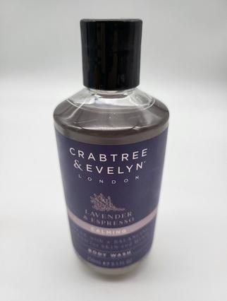 Aveda Neu! Crabtree & Evelyn Lavendel & Espresso Soothing Body Wash 250ml 8.5 fl oz (250 ml)
