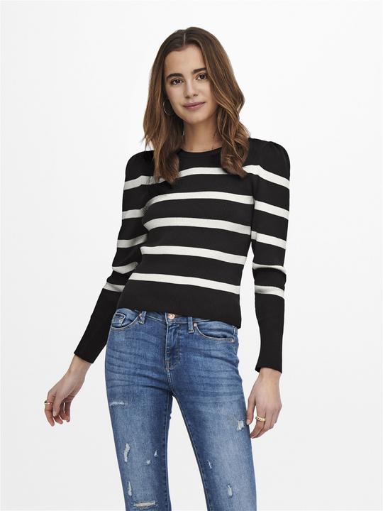 Immagine prodotto Only Maglione con maniche a sbuffo che abbraccia il corpo (XS)