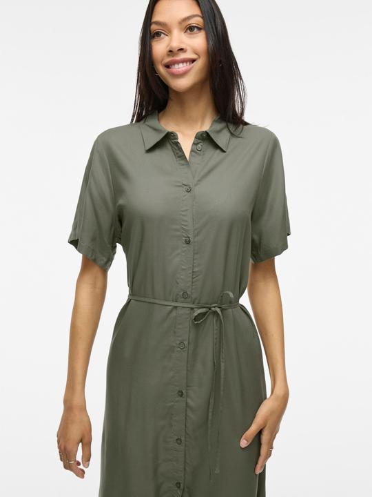 Actual product image Vila Short Sleeved Blouse Dress (40)