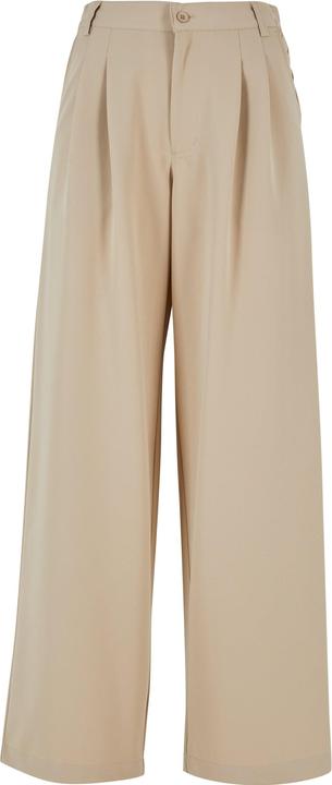 Urban Classics Ladies Ultra Wide Pleat-Front Pants