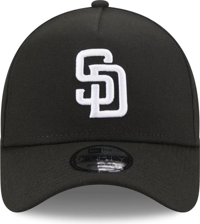 Produktbild New Era 9Forty A-Frame Cap - San Diego Padres schwarz (One Size)