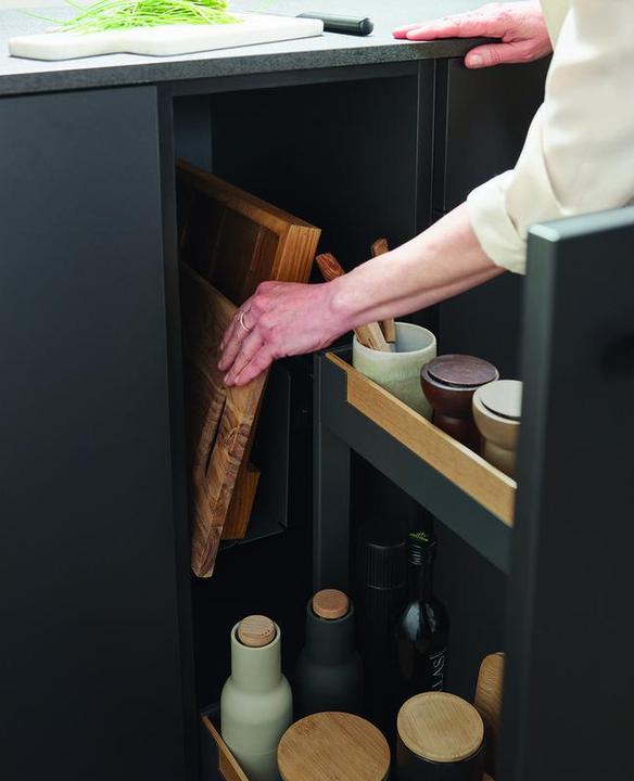 Actual product image Peka Metall Base cabinet front pullout Pinello Board
