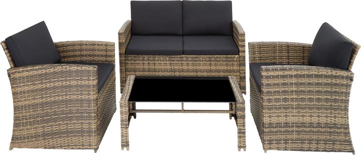 Immagine prodotto tectake Salottino in rattan Lucca