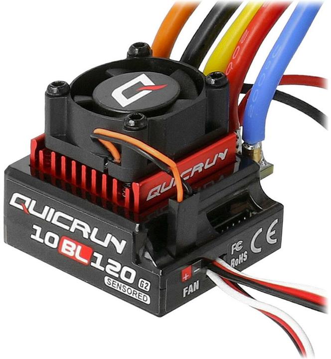 Hobbywing QuicRun 10BL120 G2 120A Sensored regulator 2-3s