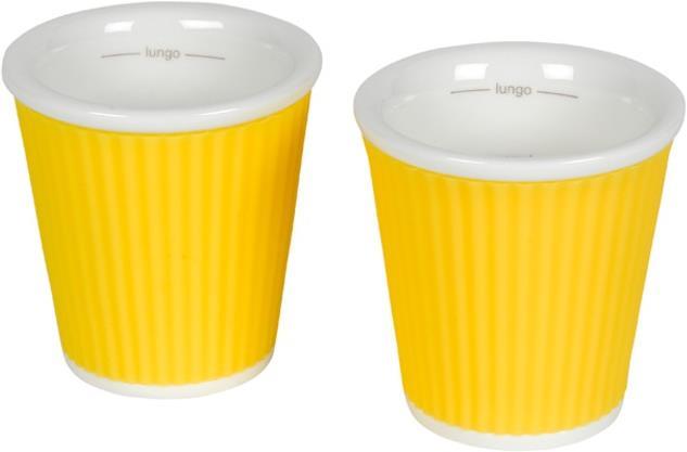 Les Artistes Paris Set of espresso cups stripes