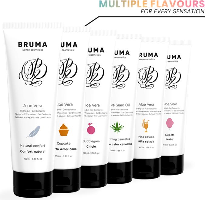 Immagine prodotto Bruma Gel Deslizante Con Aloe Vera Sabor A Nube 100 ml