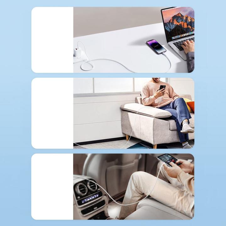 Actual product image Joyroom USB C - Lightning (1 m, USB 3.0)