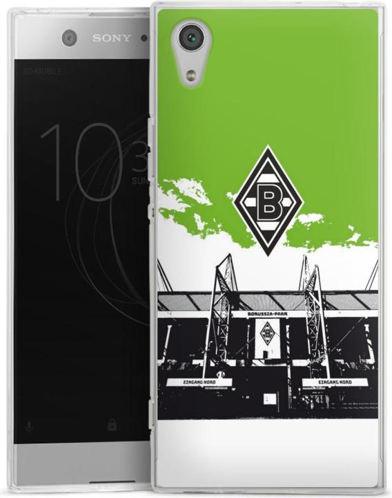 Produktbild DeinDesign Silikon Hülle für Sony Xperia XA 1 Handyhülle Case Smartphone Schutzhülle Borussia Mönchengladbach (Sony Xperia XA1)