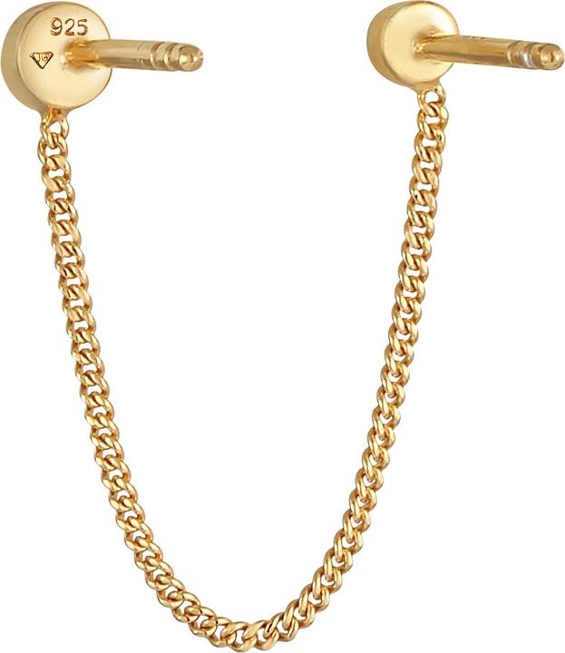 Image du produit Elli Boucles d'oreilles doubles cristaux argent 925 (Cristal de verre, Argent sterling 925)