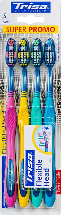 Trisa Flexible Head (Weich, 4 x)