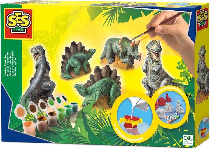 Actual product image Ses Plaster casting dinos