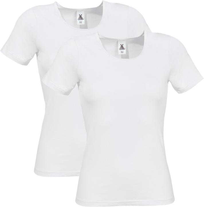 Image du produit Erwin Müller Maillot de corps pour femmes, manches 1/2, lot de 2 (50)