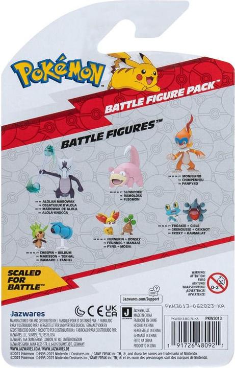 Produktbild Pokémon Battle Figure - Gible & Froakie (PKW3013)