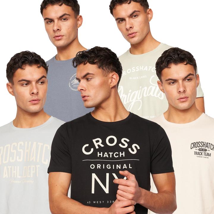 Crosshatch Feltrax TShirt (5erPack) (S)