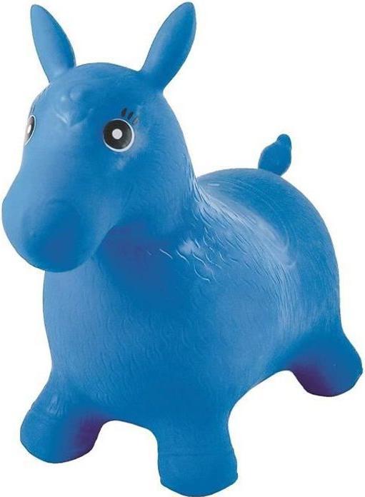 Lexibook Aufblasbares blaues Hüpfpferd