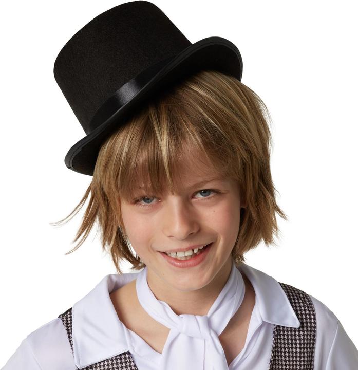 Image du produit tectake Chapeau haut-de-forme noir classique pour enfants