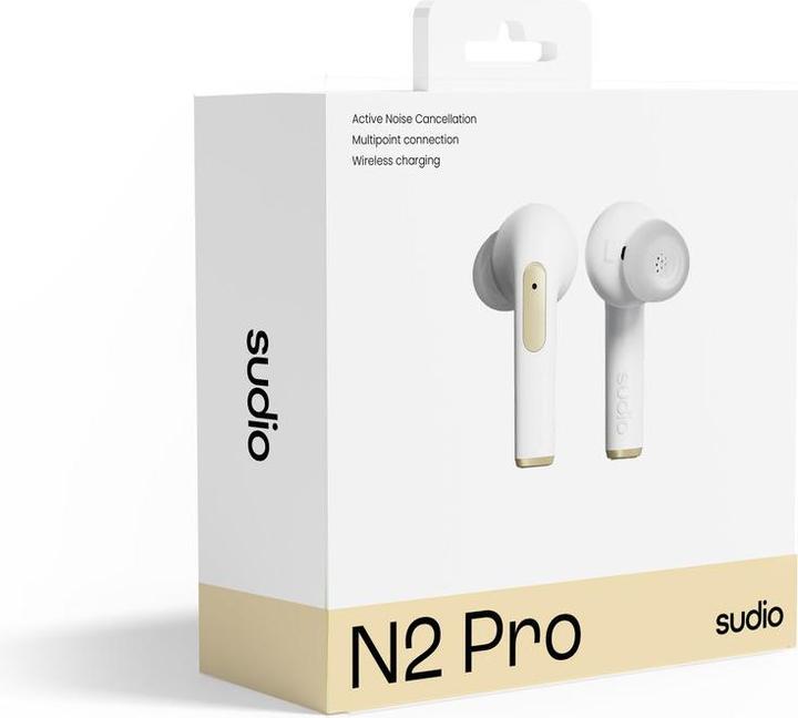 Image du produit Sudio N2 Écouteurs intra-auriculaires sans fil - draadloze oordopjes - avec annulation active du bruit (ANC, 6 h, Filaire)