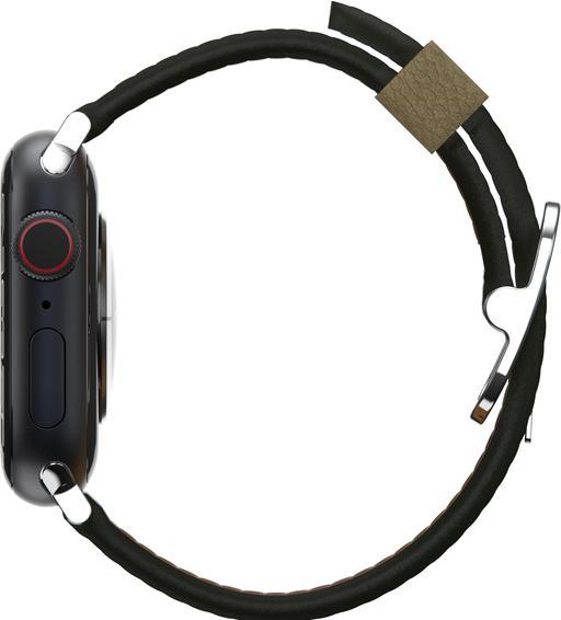 Image du produit OtterBox Symmetry Cactus Leather Watch Band pour Apple Watch 9/8/7 41mm (38 mm, 40 mm, 41 mm, Cuir végétalien, Watch Series 3 38mm, Apple Watch Series 10)