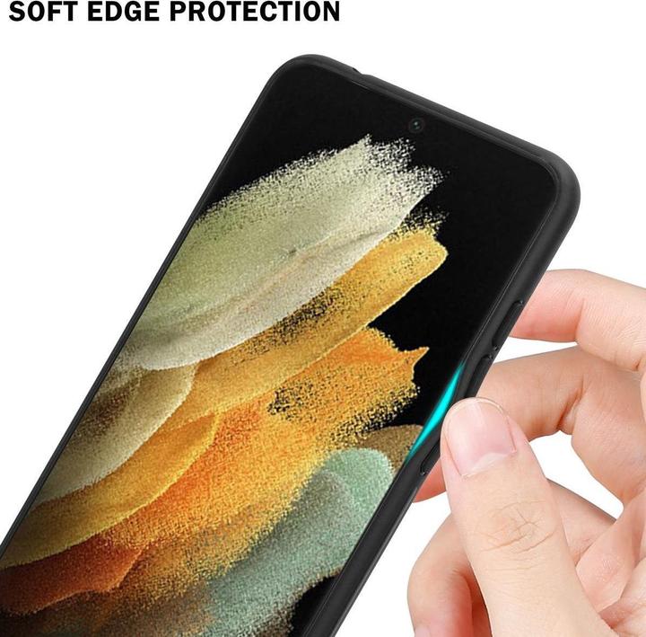 Productafbeelding Cadorabo TPU 2 kleuren glasdekking (Samsung Galaxy S21 Ultra)