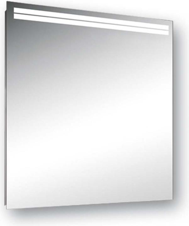 Produktbild Schneider ARANGA LED Lichtspiegel, mit Spiegelheizung und Steckdose, 515x48x700mm, Lichtbänder oben