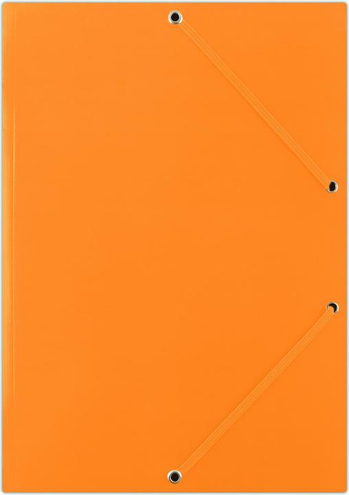 Immagine prodotto Donau cartellina, cartone, a4, 400g/m2, 3 lembi, arancione (1 x)