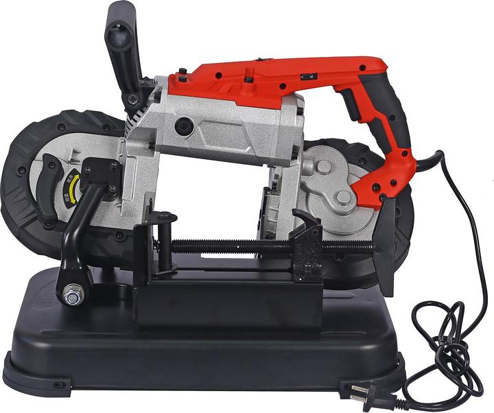 Wiltec Metallbandsäge 1100W 127mm 0,7-2,4m/s Bandsäge Tischsäge Eisensäge mobil