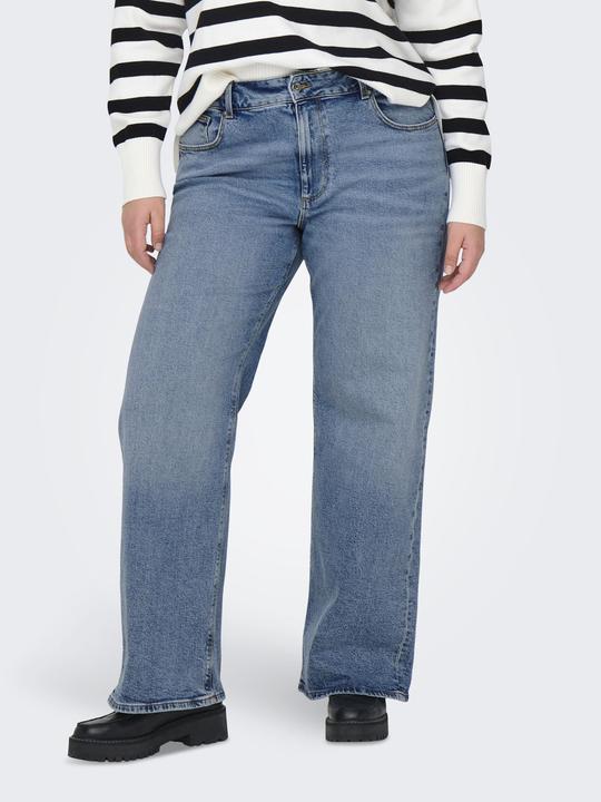 Produktbild Only CARJUICY Hohe Taille Weiter Beinschnitt Jeans Jeans mit weitem Bein (54)