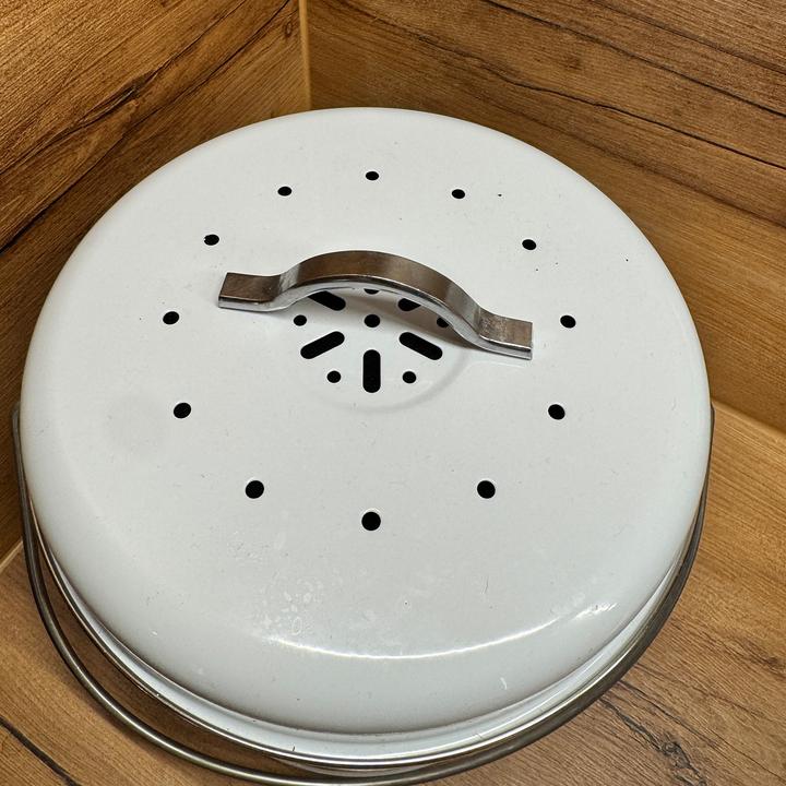 Actual product image neuetischkultur Biomülleimer mit Aktivkohlefilter Landhaus (4.20 l)
