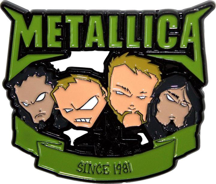 Immagine prodotto Metallica Since 1981 Heads Distintivo