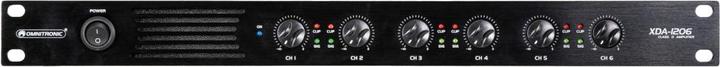 Produktbild Omnitronic XDA-1206 6-Kanal Class-D-Verstärker (Verstärker)