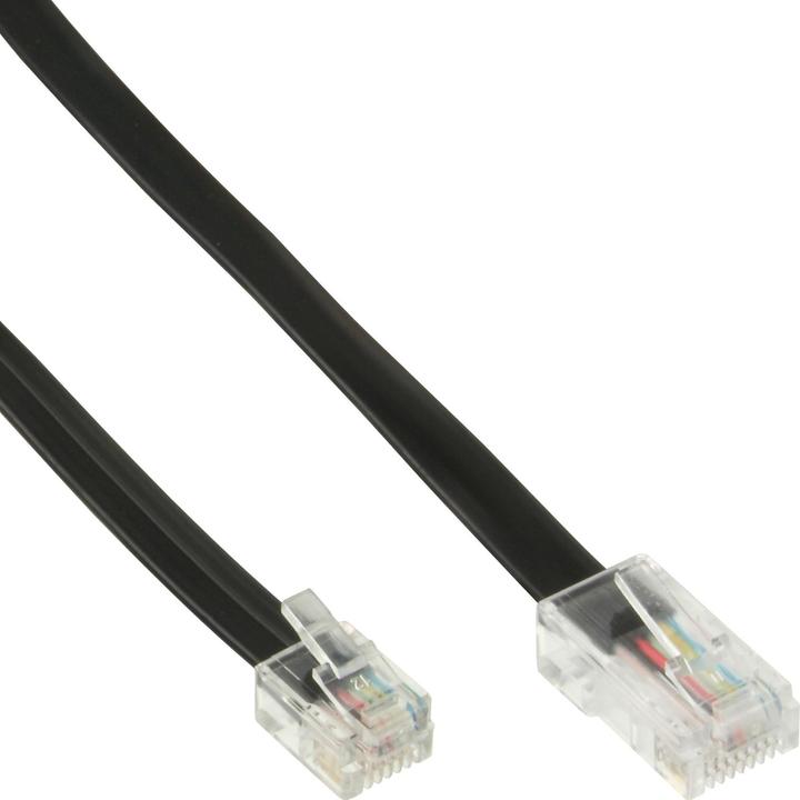 Produktbild InLine Kabel RJ45 8P4C - RJ11 6P4C, 15m (18868)