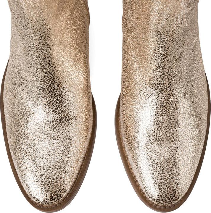 Produktbild La Redoute Collections Lederboots mit breitem Absatz (37)
