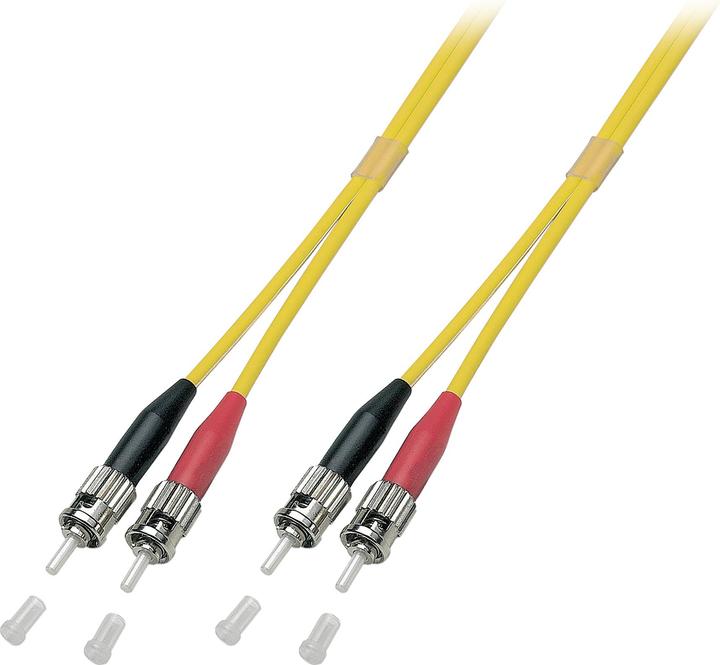 EFB Elektronik Glasfaser LWL Anschlusskabel (1x ST-Stecker (CAT6a, 3 m)