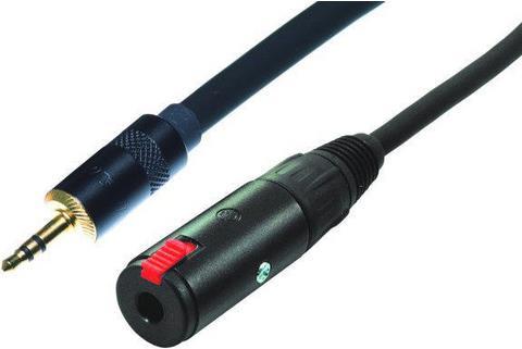 Produktbild Contrik Jack 3-pol. auf Mini-Plug 3-pol. (10 m, Mittelklasse, 3.5mm Klinke (AUX), 6.3mm Klinke (Jack))