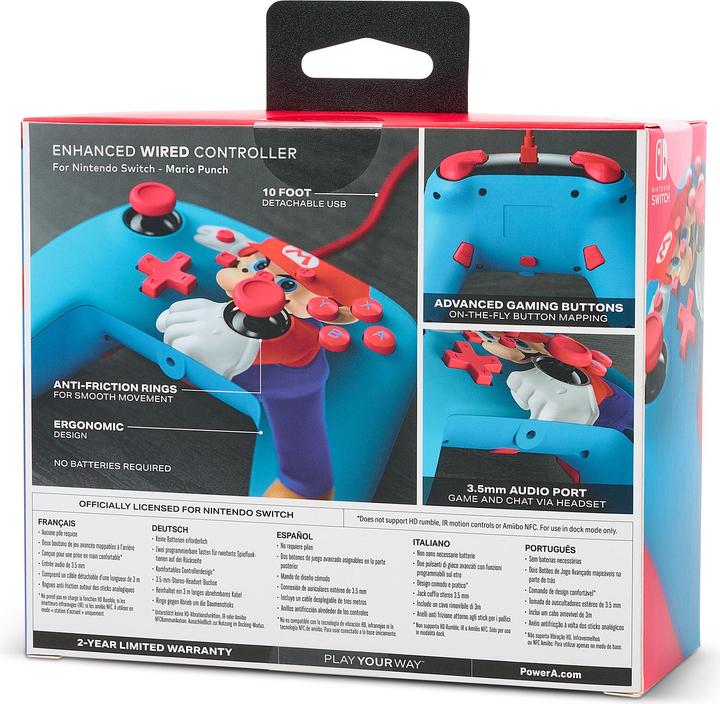 Actual product image PowerA Mario Punch (Switch)