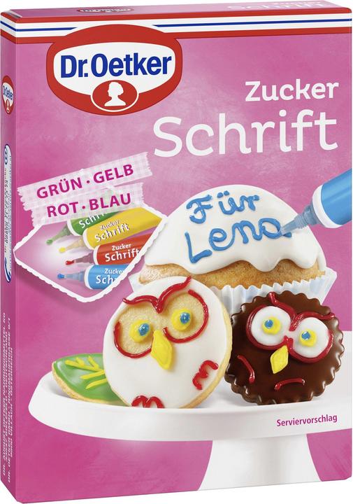 Immagine prodotto Dr. Oetker La scrittura dello zucchero (4 x)