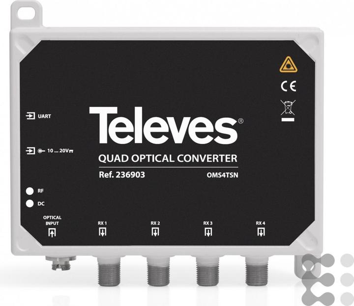 Image du produit Televes Convertisseur OMS4TSN SAT optique (Divers)