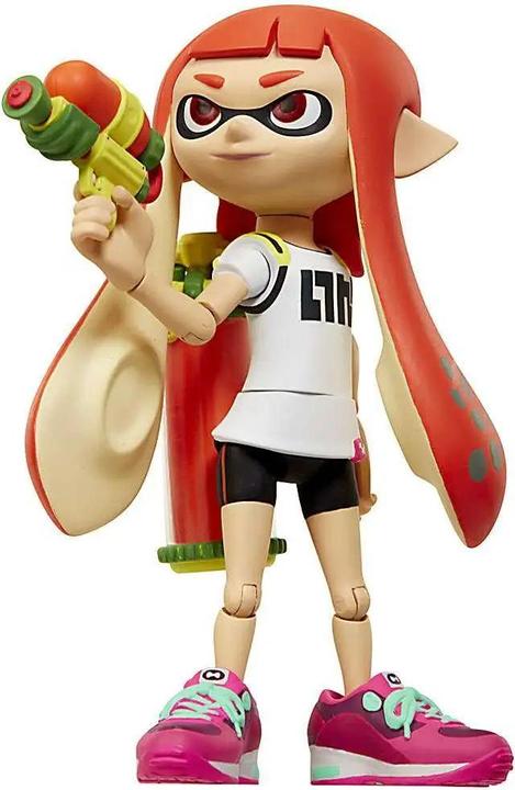 Image du produit Jakks Pacific World of Nintendo Fille Inkling avec Blaster Figure d'action