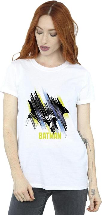 Image du produit Womens/Ladies Batman Flying Batman Cotton Boyfriend T-Shirt (XL)