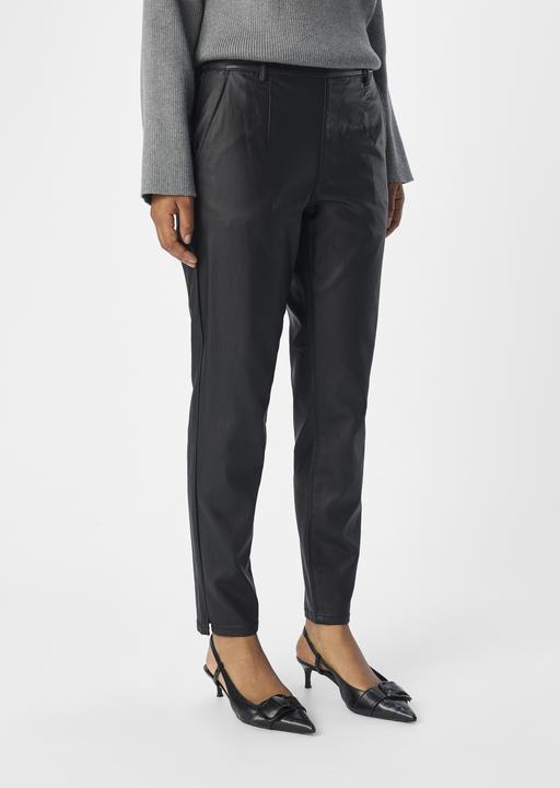 Actual product image Object Coated Straight Fit Trousers (44)