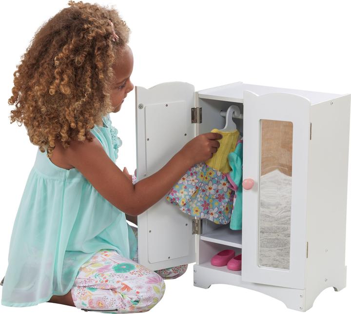 Actual product image KidKraft Small dolls wardrobe Lil' Doll