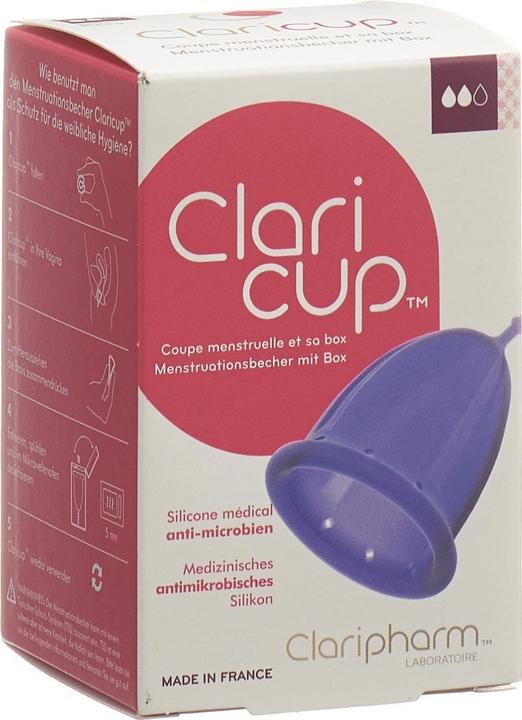 Actual product image Claricup Menstrual Cup (Regular)