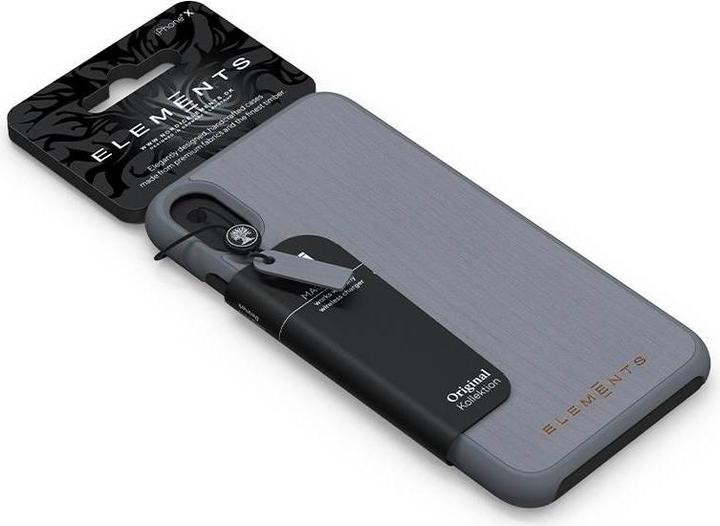 Produktbild Nordic Elements Original Gefion - Iphone Xr Case with Real Maple Wood (Medium Gray) (Apple iPhone XR)
